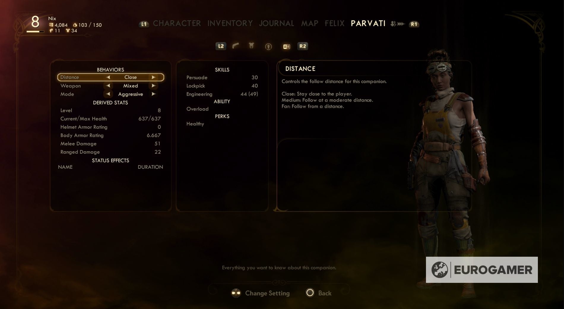 The Outer Worlds Companions explained How to unlock companions, use